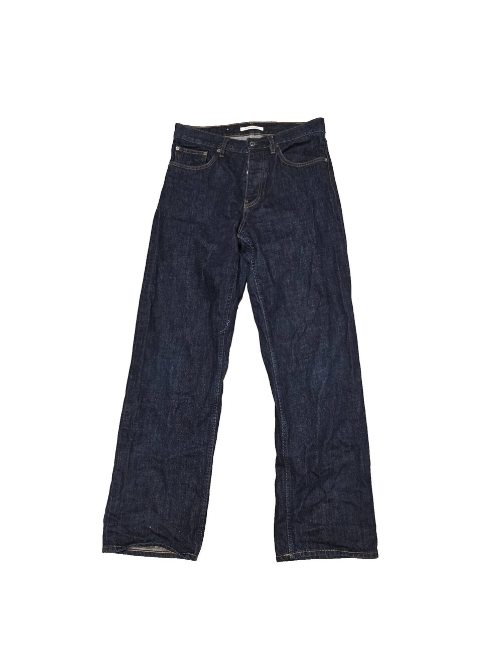Sunflower Loose Simple Rinse Blue Jeans indigo Sz 31 x 32  Retail $240 Cotton